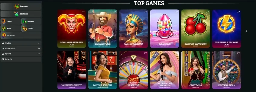 Explora juegos de casino
